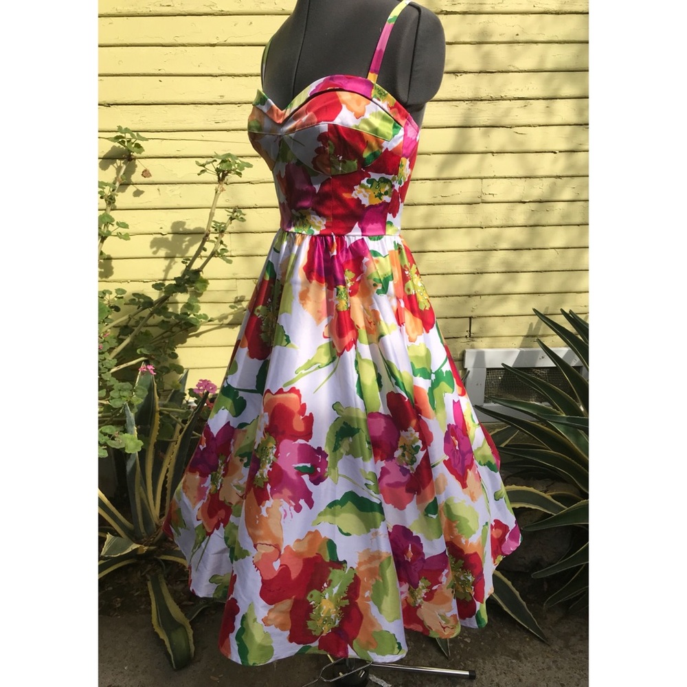 Stop Staring Floral Swing Dress